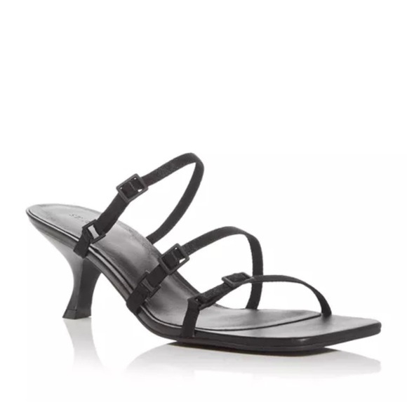St. Agni Shoes - St. Agni Women's Brasserie Strappy Kitten Heel Sandals